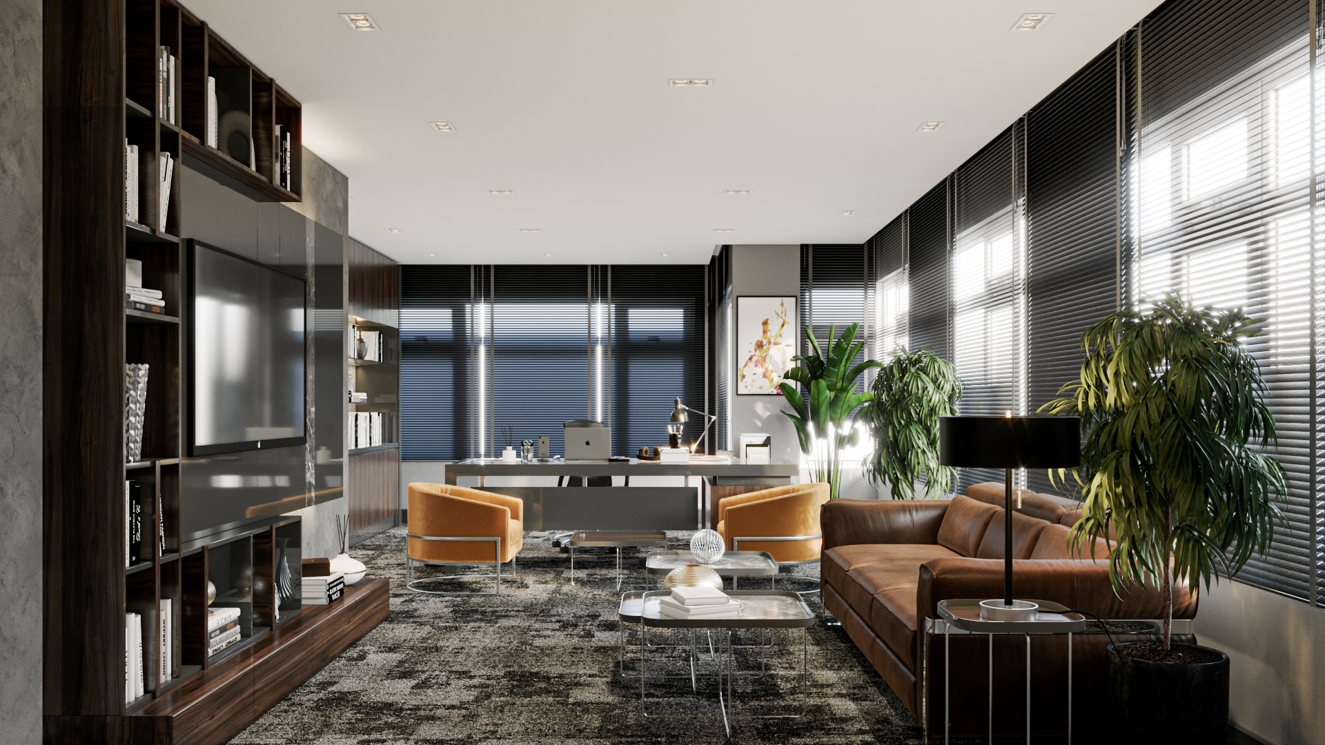 Private law office, executive room